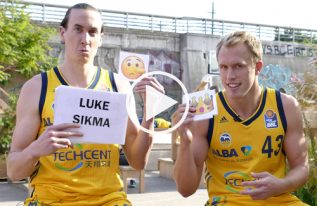 ALBA Emoji Game mit Luke Sikma