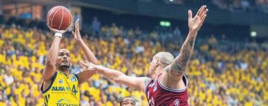 Basketball Kollektive Schwere bei Alba Berlin
